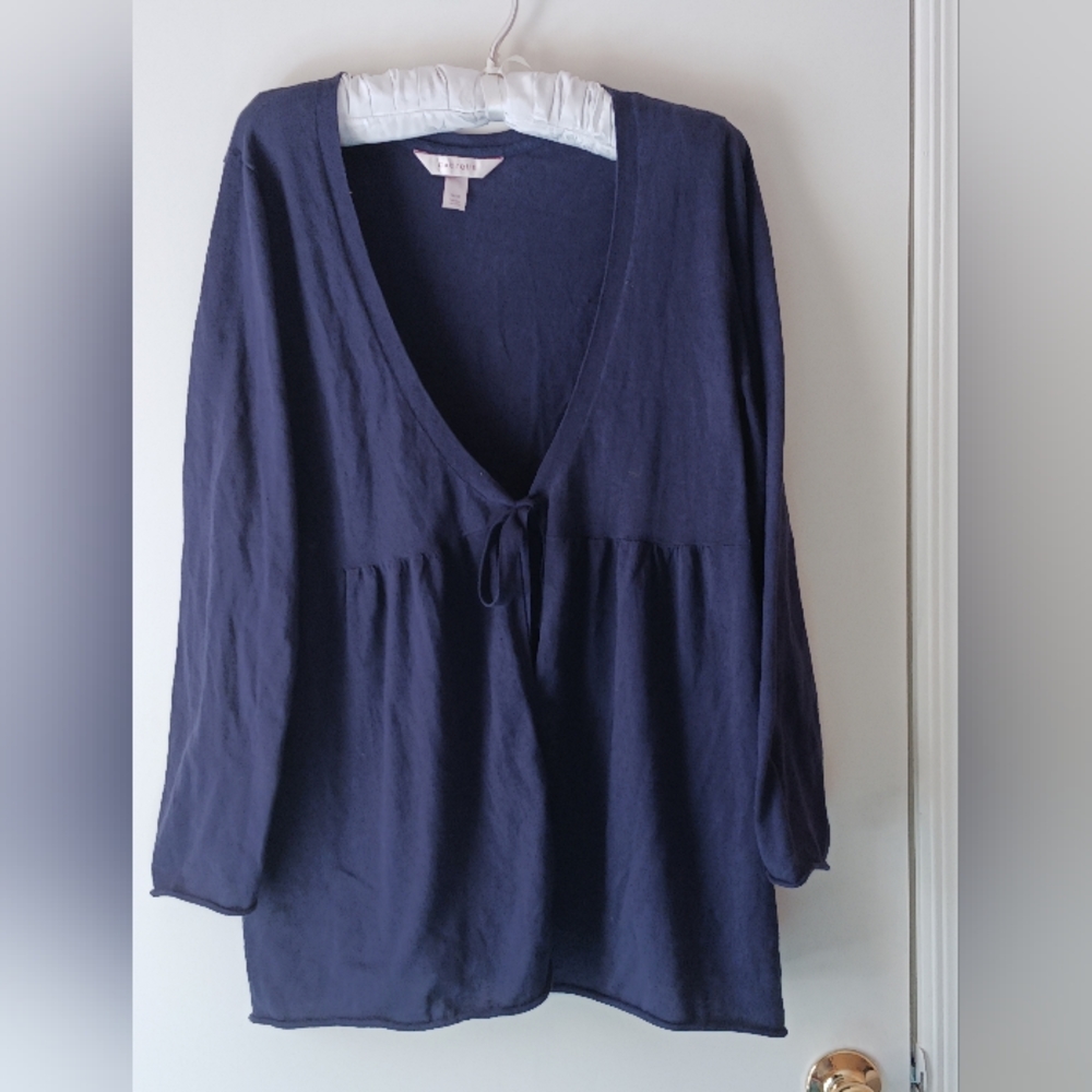 Cacique Navy Blue Cardigan